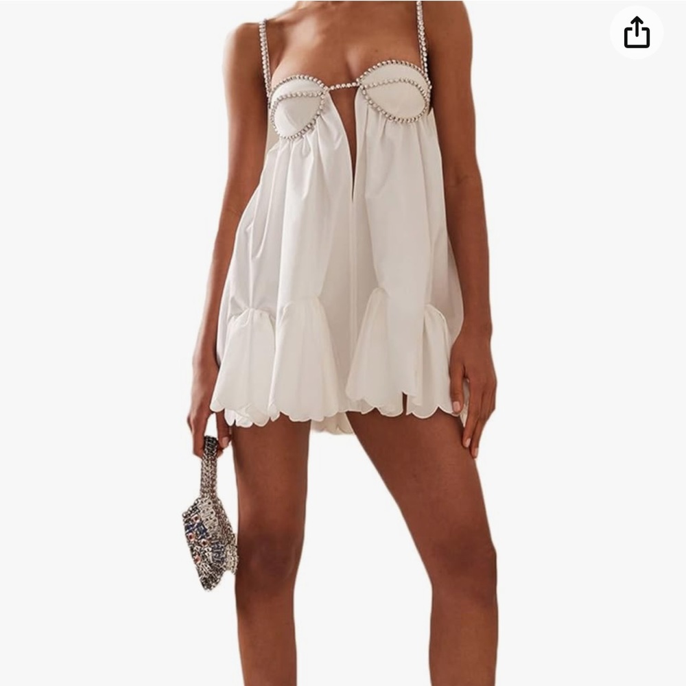 Never worn white bachelorette dress
